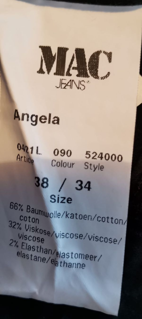 Jeans: MAC Jeans Angela, 38/34 – Gebraucht aus Uetendorf von Heyhey3661 5