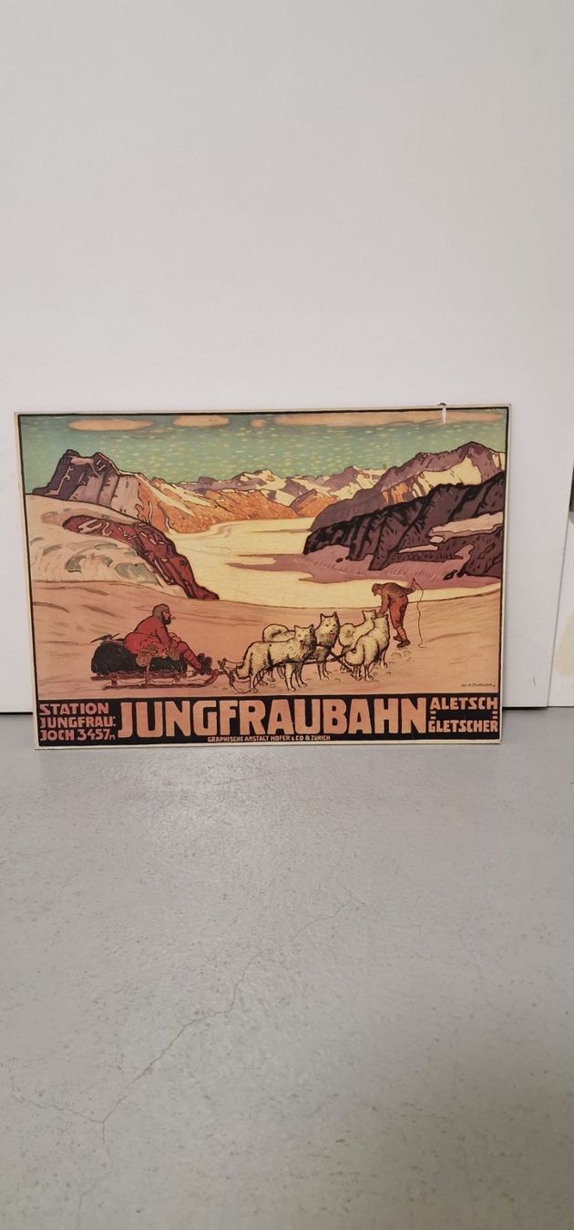 Foto & Immagini: Kunstdruck Jungfrau Bahn – Usato da Belp venduto da mikemaru