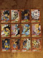 Dragon Ball GT cartes japonais lot 12 pièces bon état