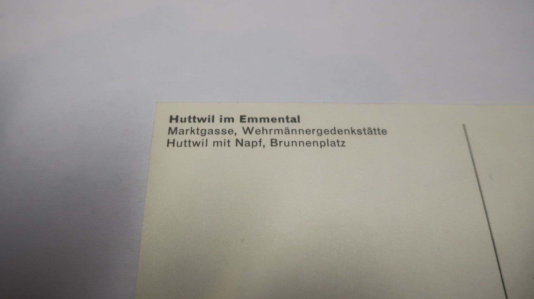 Cartoline postali: Huttwil im Emmental Multivues – Usato da Cormoret venduto da Pascalll2001 4