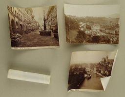 BERN & THUN, 4 ALTE FOTOGRAFIEN
