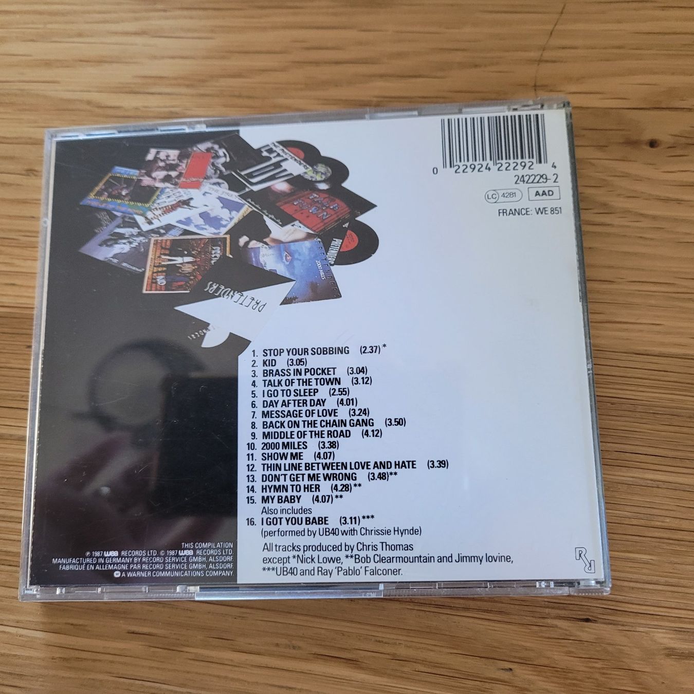 CD: CD Pretenders The Singles – Usato da Biel/Bienne venduto da Destockweb 2