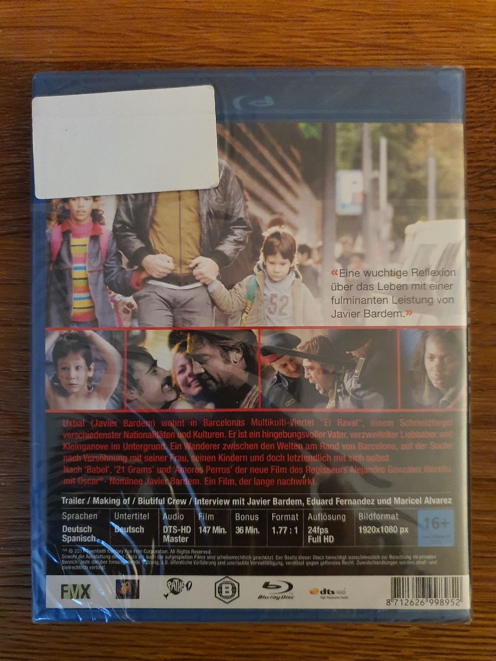 Tutti i DVDs: Biutiful - Javier Bardem, bluray – Nuovo e nell'imballaggio originale da Zürich venduto da tim_8vjq 1