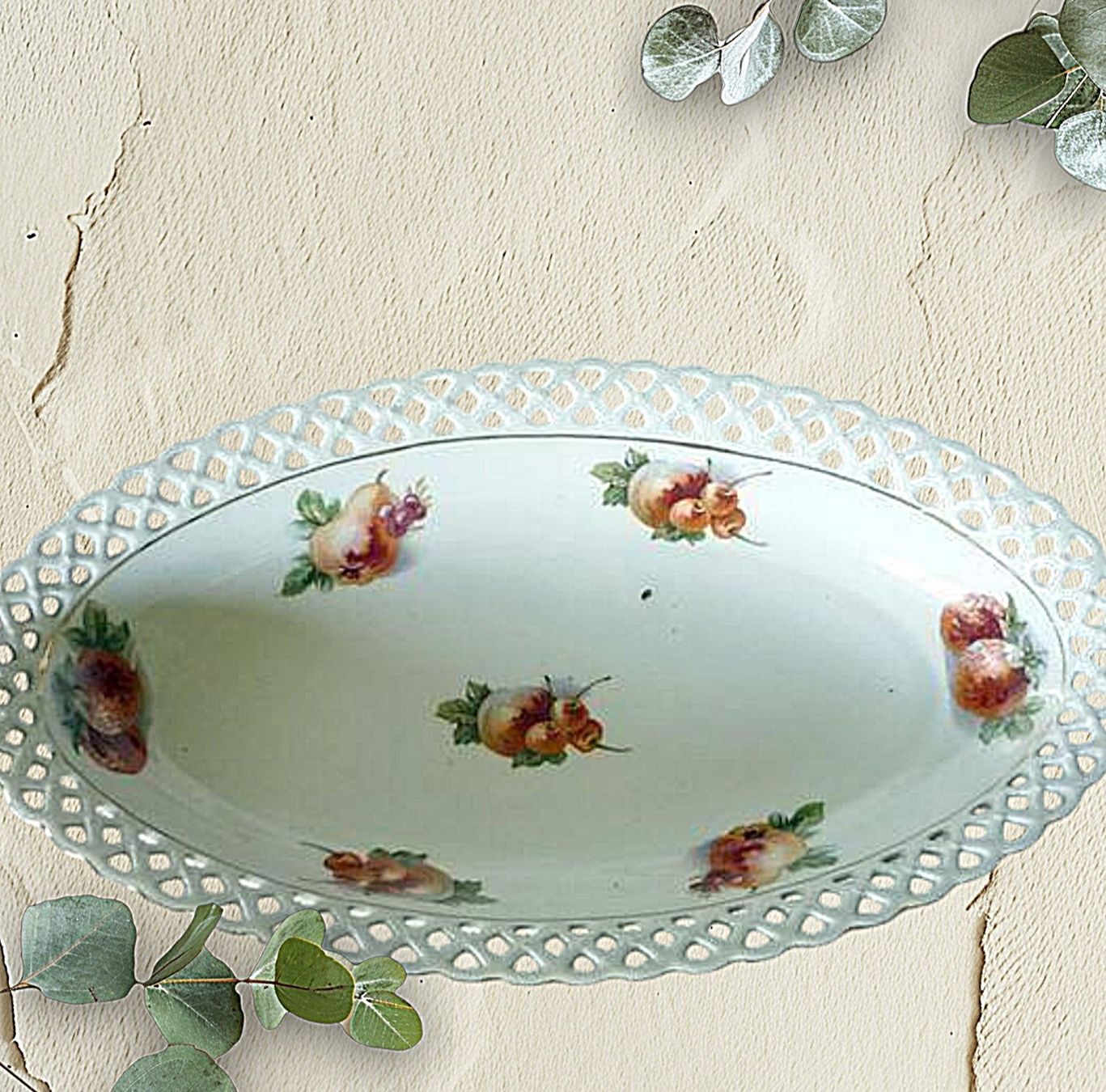 Piatti di portata: Schumann Schale antique ravier 32 x 18cm – Usato da Tavannes venduto da Brocashop 2
