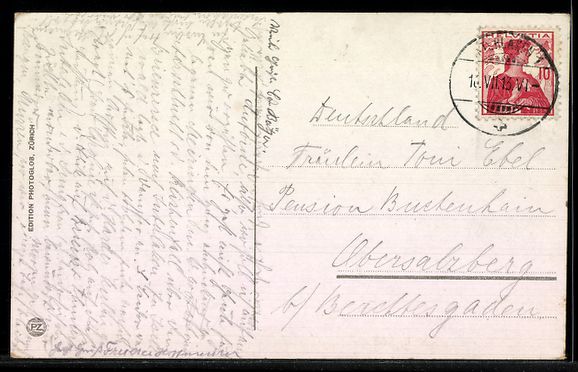 Cartes postales: AK Iseltwald, Ort am Brienzersee – D'occasion à Berlin par bartko-reher 1