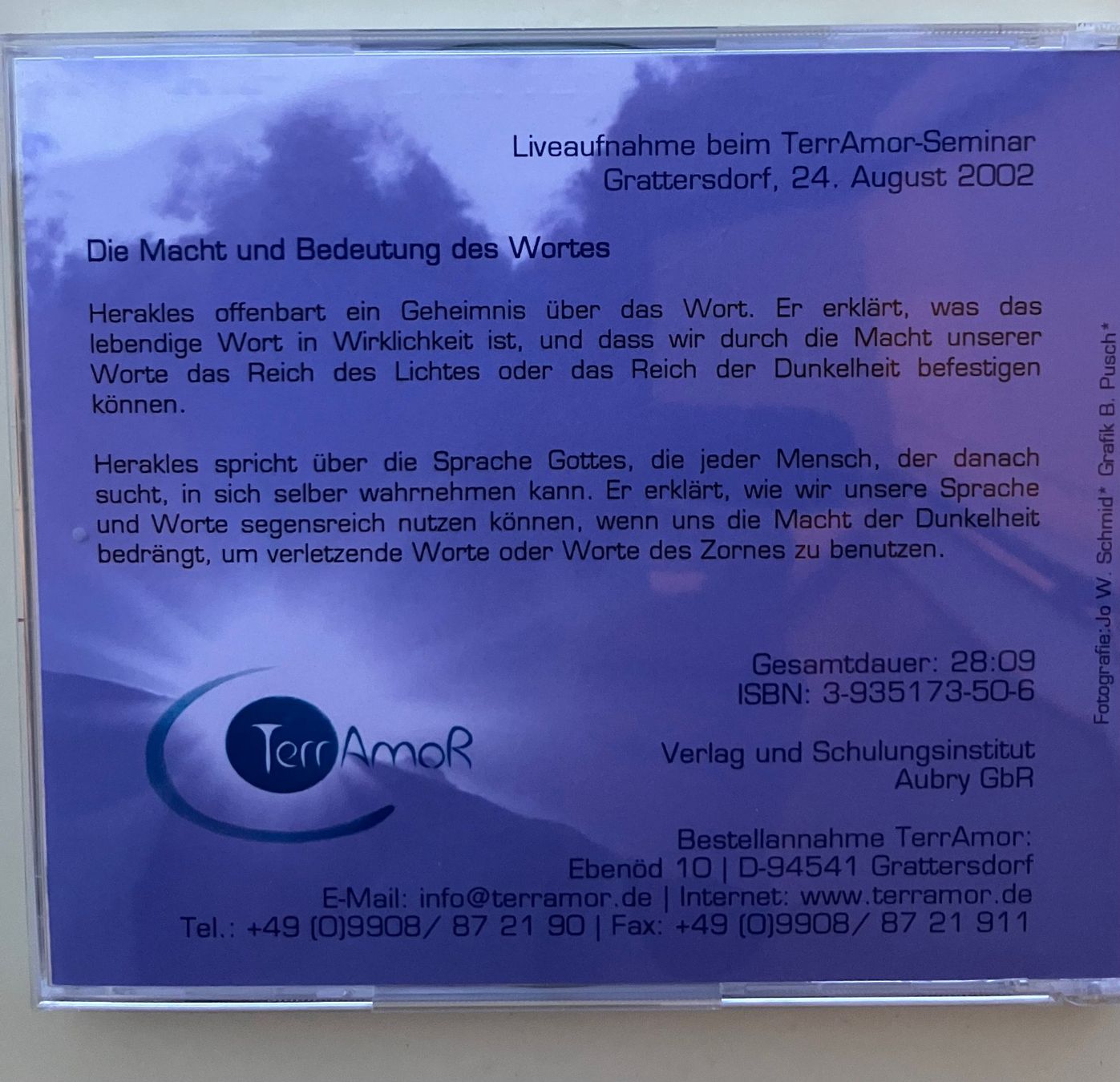 CD: 3 CD's mit Botschaften aus der Geistigen Welt (1) – Usato da Grenchen venduto da Lesley77