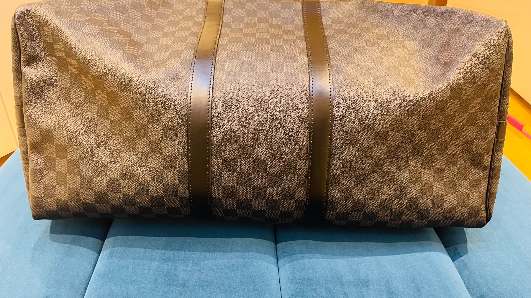 Louis Vuitton Borse: ORIGINAL Louis Vuitton Reisetasche Keepall 55 Damier Graphit – Nuovo (secondo la descrizione) da Oberbuchsiten venduto da aria783 1
