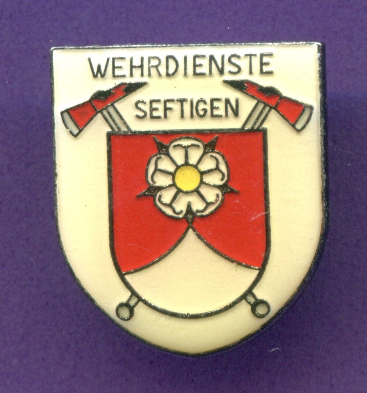 Placchette & Badge: Feuerwehr  SEFTIGEN – Usato da Winterthur venduto da Sammleroase