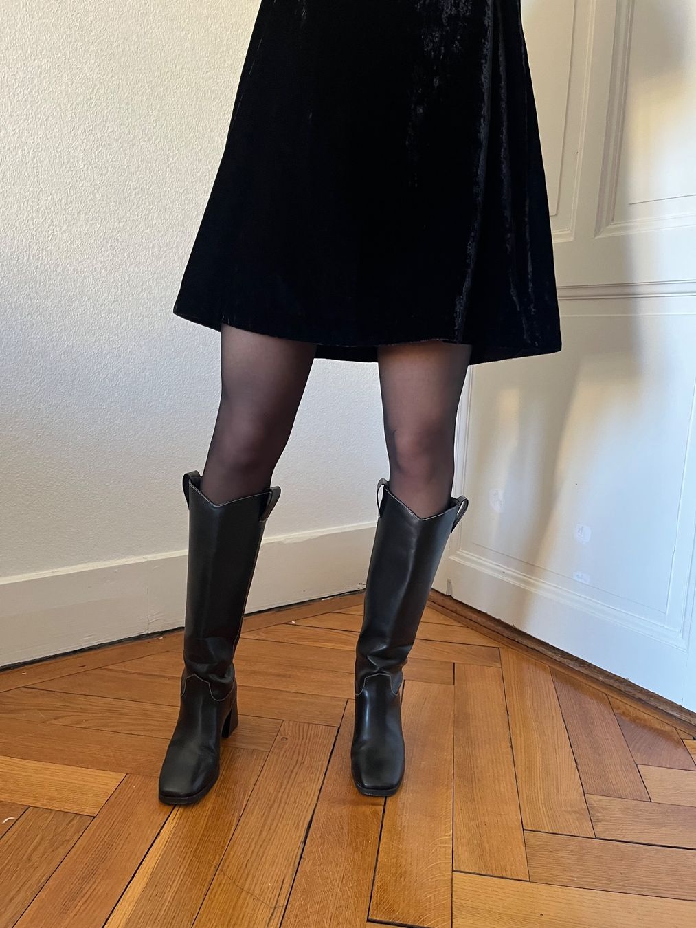 Monki Scarpe da donna: Bottes noires Monki – Usato da Lausanne venduto da GildaGys 1