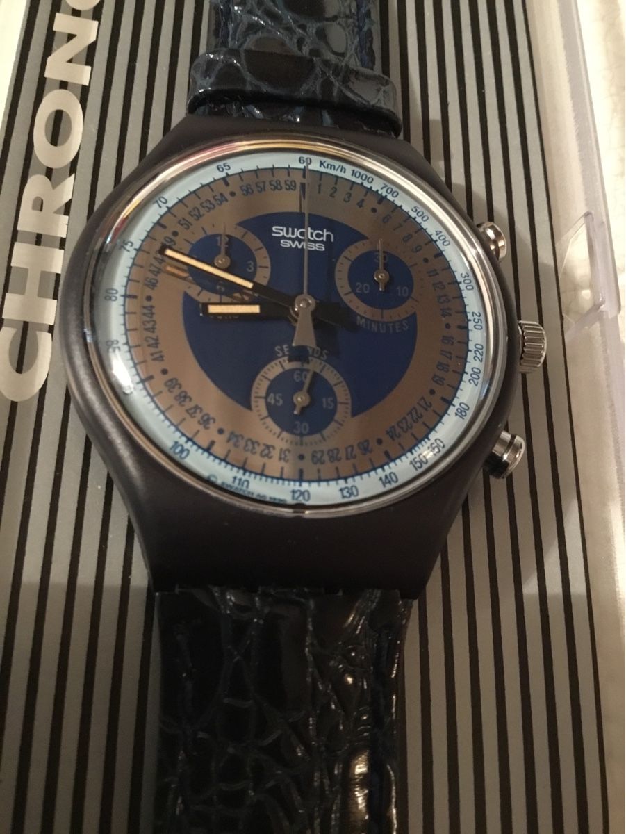 Swatch Uhren: Swatch chrono – Neu und originalverpackt aus Neuchatel von RinoICF