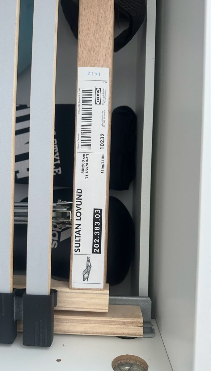 Ikea Letti: Bett 160x200cm - IKEA Malm - ink. Lattenrost – Usato da Bern venduto da fab_tf79 4