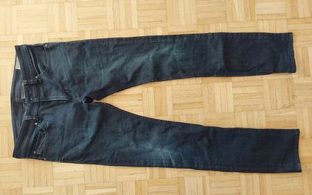 Jeans Herren Diesel 33 34 dunkelblau slim skinny