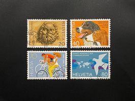 1983 Sonderpostmarken ʘ 701, 702, 703, 704