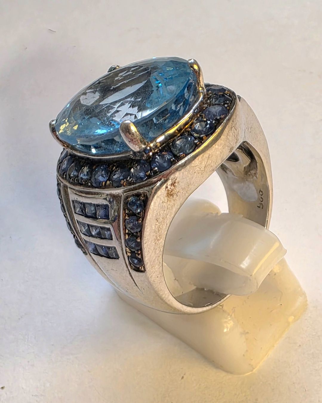 Ringe: Blau Topas Safir Ring – Neu (gemäss Beschreibung) aus Zürich von adriben 4