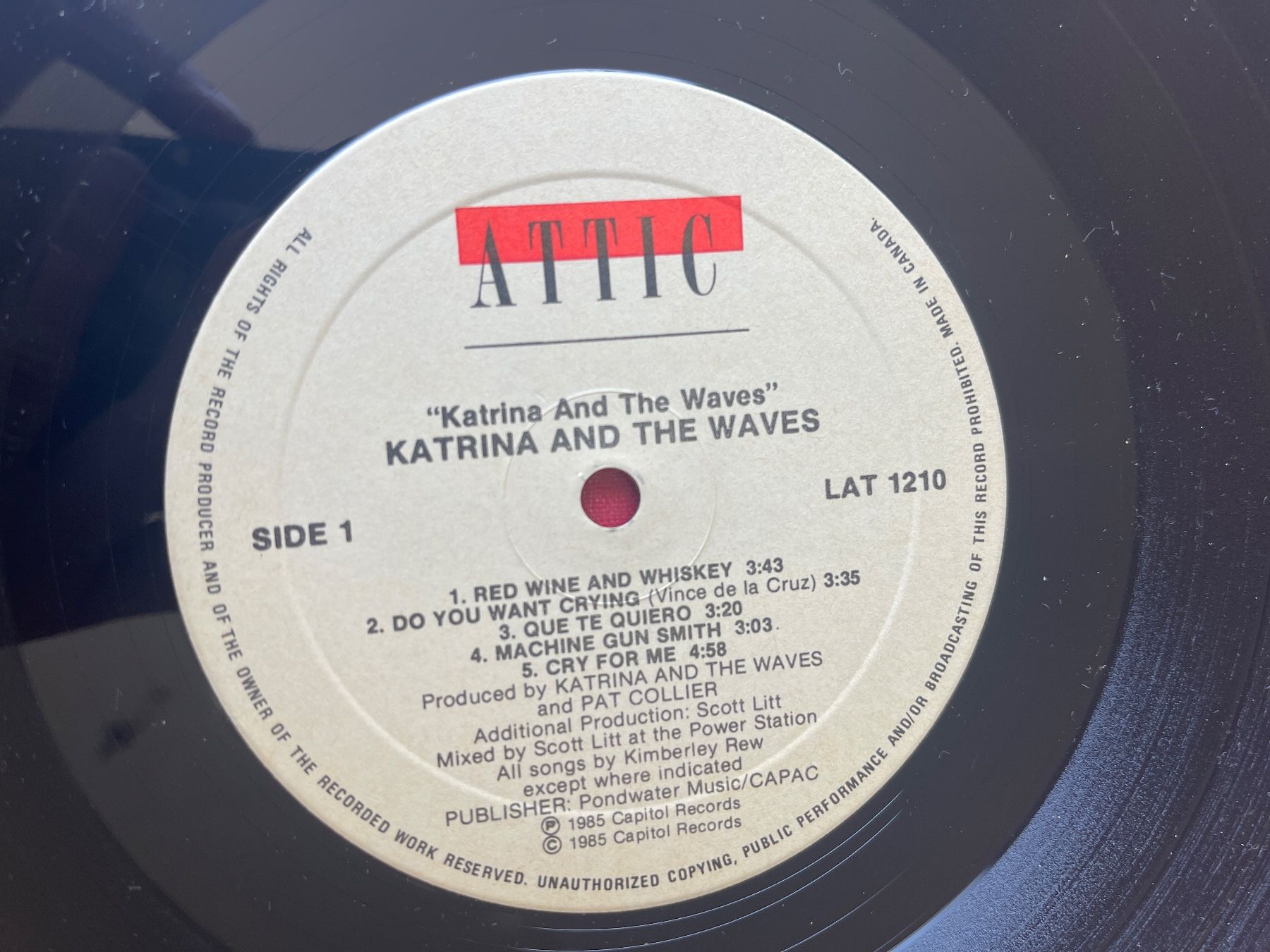 Vinyles: A511/Katriina And The Waves – D'occasion à Frutigen par Philippe_jsp 2