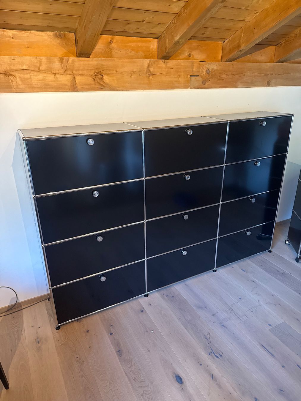 USM Scaffali: USM Haller Sideboard 3x4 Graphitschwarz Q1 – Usato da Balsthal venduto da Designhaus.Schmitt 2