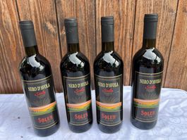 Rotwein Nero d'Avola Solun 4 Flaschen 75cl Sicilia, Nr 39