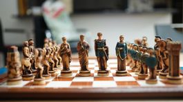 Greek Roman Schachspiele Chess Set