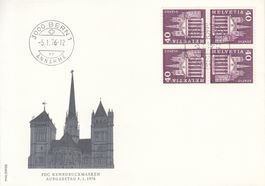 1976 Kehrdruck K50L Genève 2 FDC