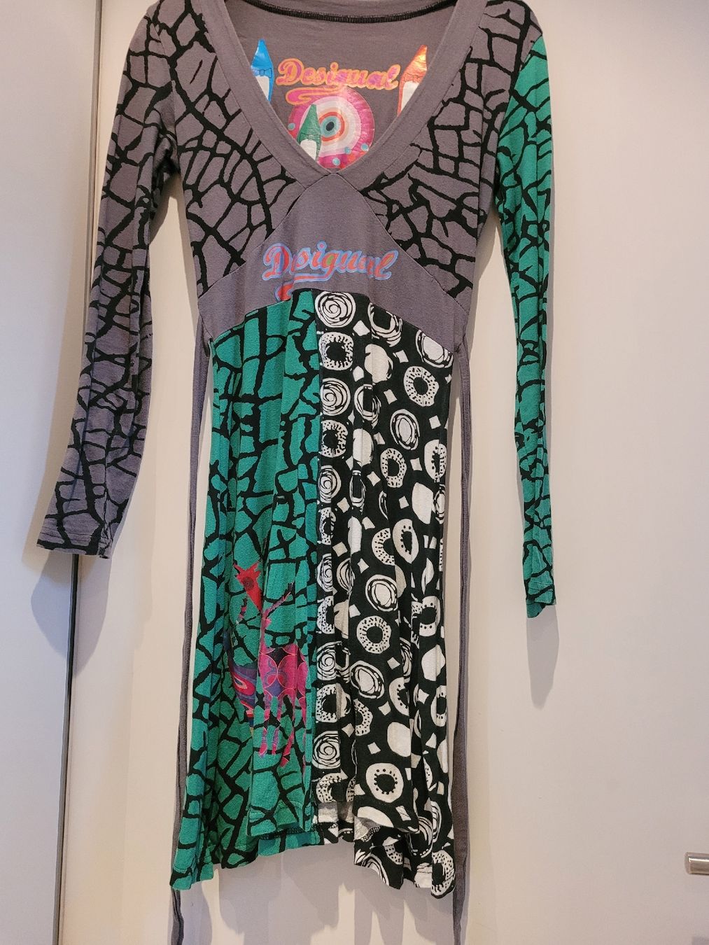 Desigual Lotti di vestiti: Kleider langarm Desigual Gr. S – Usato da ennenda venduto da popcorn007 3