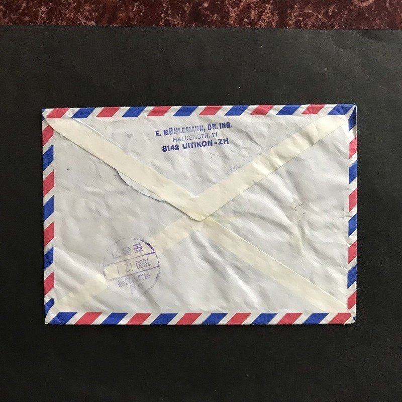 Tutti i francobolli: PP 184,188 a Brief gest UITIKON-WALDEGG 24.11.80 – Usato da Uitikon Waldegg venduto da Gooddeal05 1