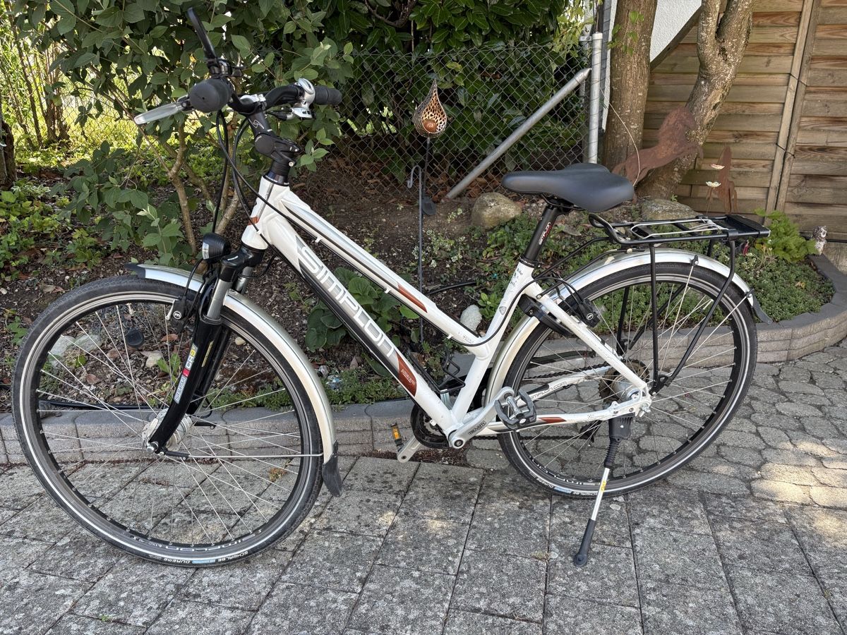 Simplon Biciclette: Simplon Damen Velo weiss Grösse M / 46 – Usato da Marthalen venduto da thh72 1