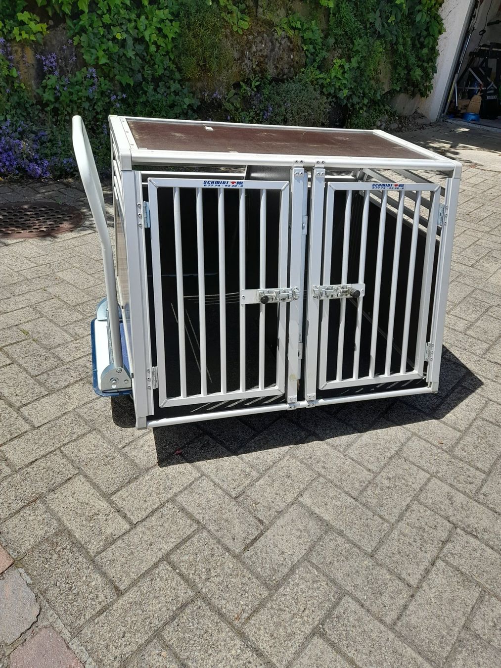 Cages, transport & sécurité: Schmidt-Doppelhundebox – D'occasion à Wald ZH par Bachtel13