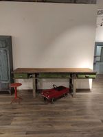TSH302 Industry Werkbank Arbeitstisch Sideboard Loft