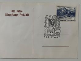 Österreich 830 Jahre Bürgerkorps 1962