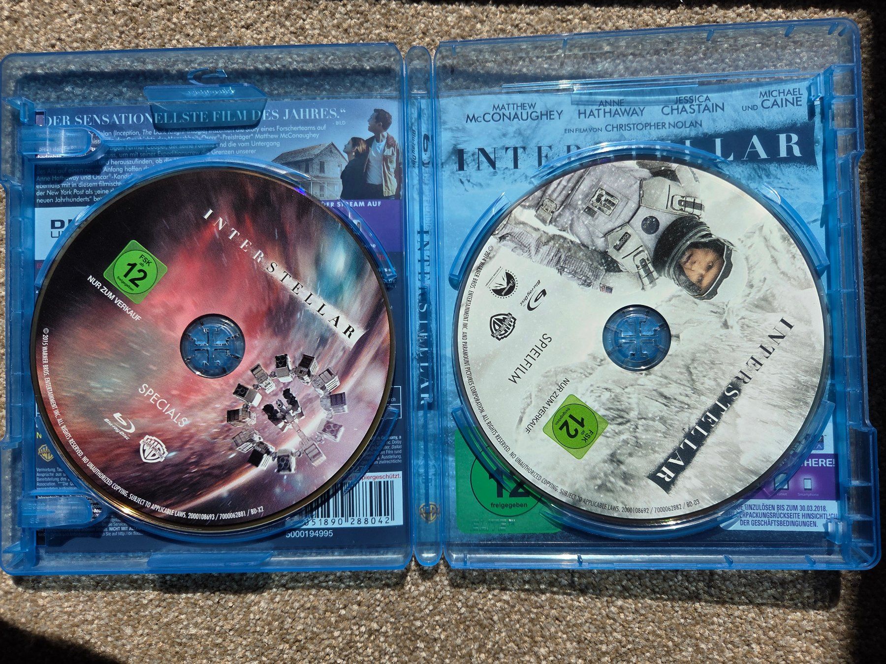 Alle DVDs: Interstellar Blu-ray – Gebraucht aus Mollis von Cadillac58 2