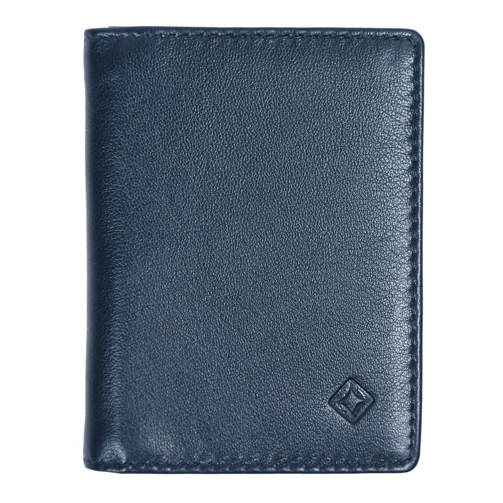 Portafogli: Kreditkartenetui aus Leder - blau – Nuovo e nell'imballaggio originale da Rebstein venduto da Portemonnaie 1