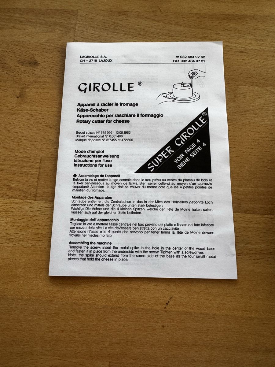 Appareils de cuisine: Girolle, ungebraucht – Neuf avec emballage d'origine à Weiningen ZH par petzu 1