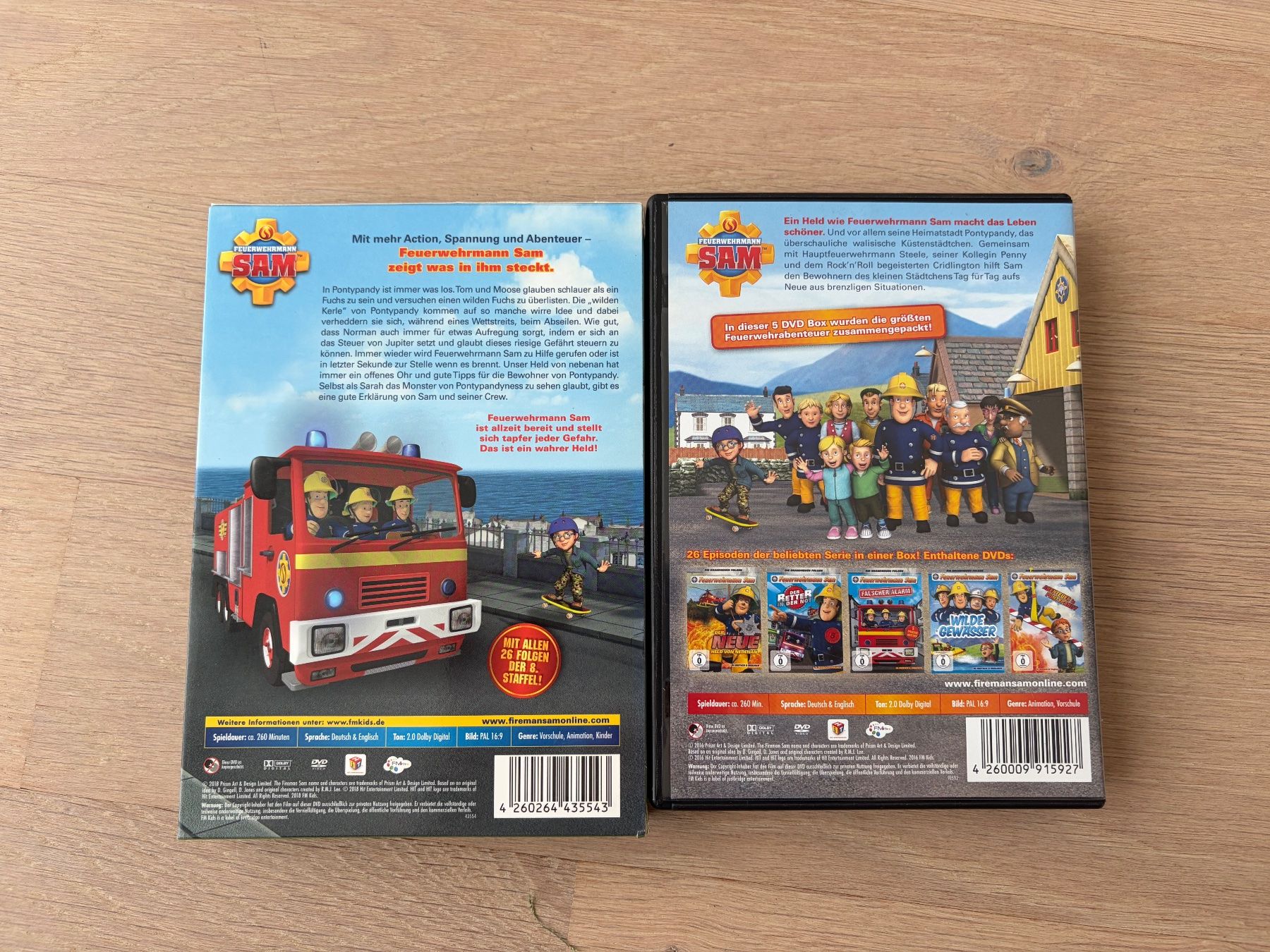 Tutti i DVDs: Feuerwehrmann Sam - DVD – Usato da Basel venduto da Gunther_Welten 1