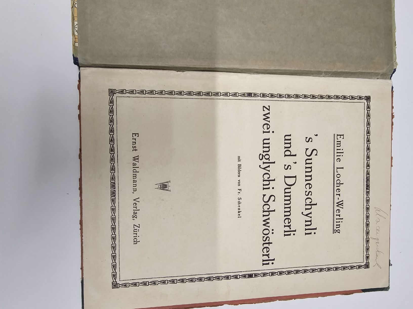 Libri: Kinderbuch 's Sunneschynli und 's Dummerli – Usato da Niederrohrdorf venduto da DieBuechersammlerin 1