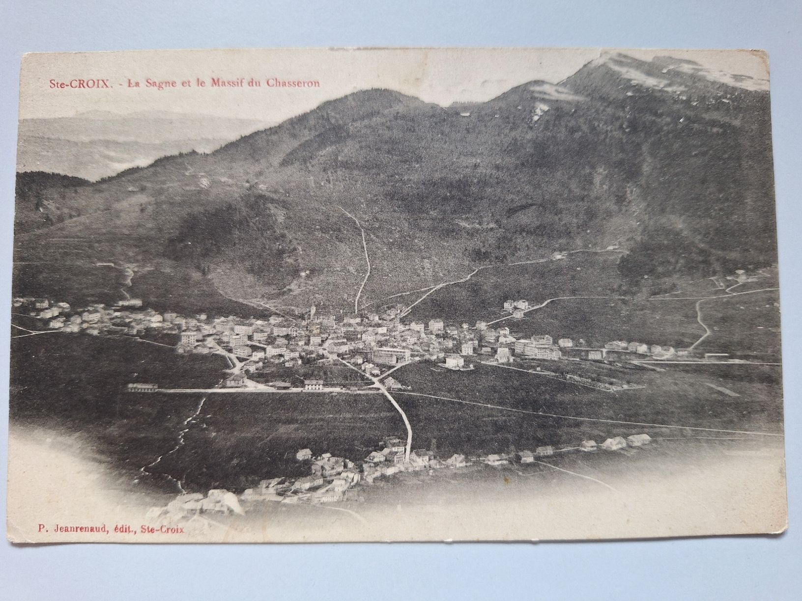 Ansichtskarten: Ste-Croix – Gebraucht aus Sargans von nicsam1815