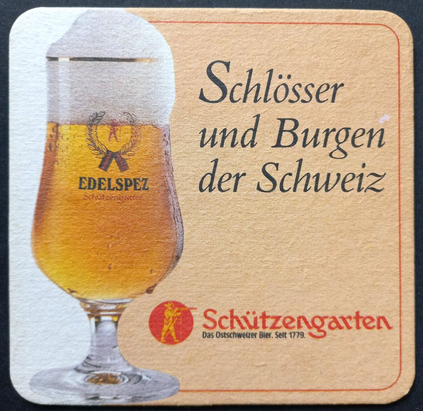 Sottobicchieri: Bierdeckel - Schützengarten - CH – Usato da Niederuzwil venduto da lubimaja 1