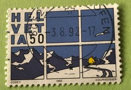 CH Briefmarken mit Gestempelt   