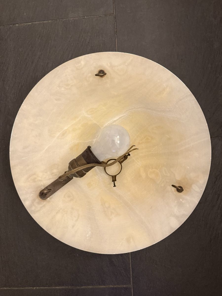 Kronleuchter & Deckenlampen: Deckenleuchte Alabaster rund – Gebraucht aus Bern von dorissiegenthaler 1