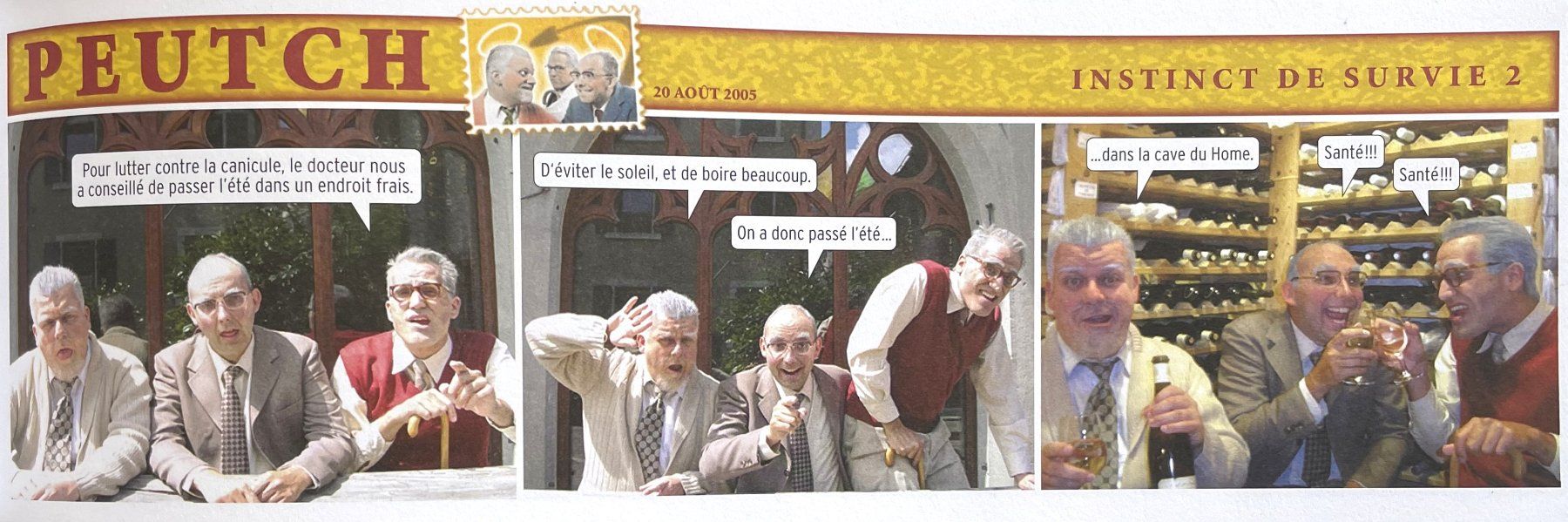 Livres: Les Peutch - Strips les trois sages – D'occasion à Savagnier par Ne2065 5