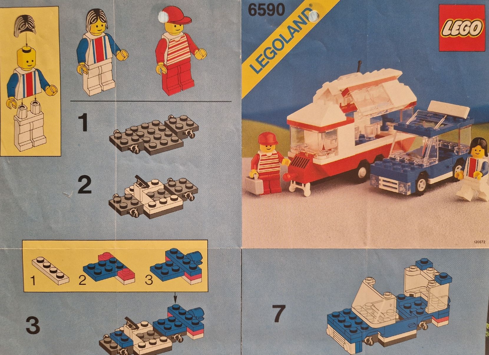 Lego Giocattoli: Wohnwagen mit Auto – Usato da Opfikon venduto da Meug 4