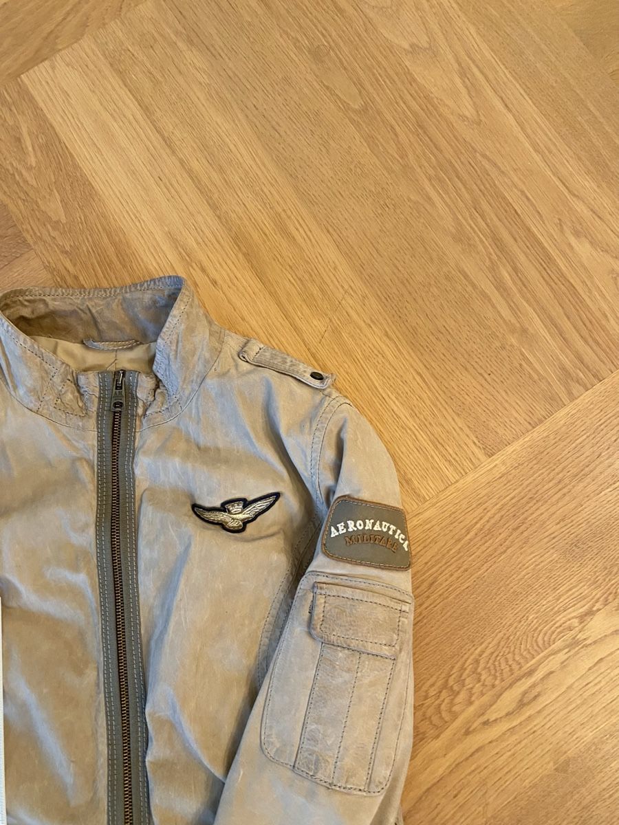 Aeronautica Militare Jacken: Aeronautica Lederjacke, feinstes Leder, Gr. M – Gebraucht aus Zürich von blancali 3
