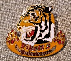 M536 - Pin Pikett 2 Flughafen Feuerwehr Zürich / Tiger