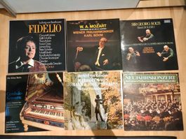 Diverse klassik Schallplatten - 10 Stk