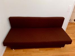 Schlafsofa, braun, sehr gut erhalten, Sofabett, Top! (30)
