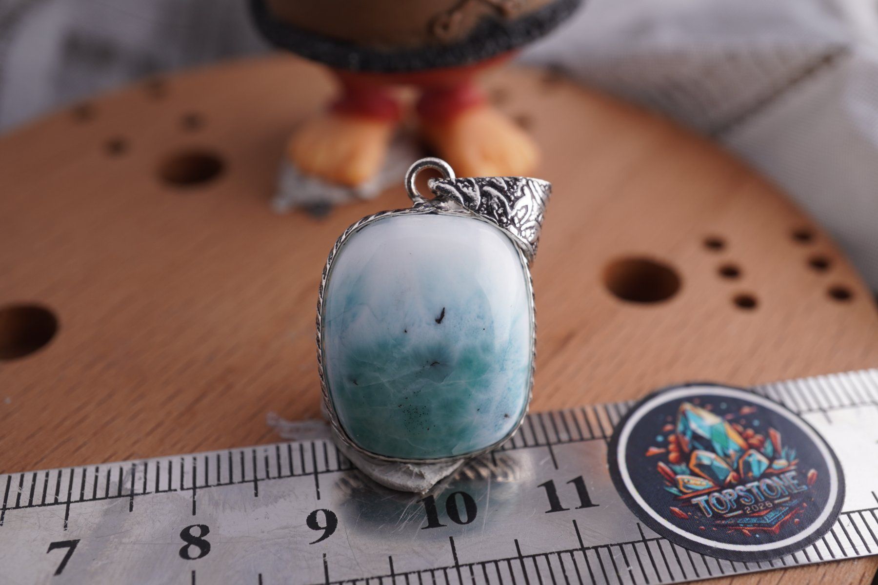 Ciondoli: Larimar   Blau  Top     Anhänger  Räumung – Nuovo e nell'imballaggio originale da Eschenbach SG venduto da topstone 2