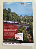 SBB Spezial-Tageskarte 2. Klasse bis Oktober 2026