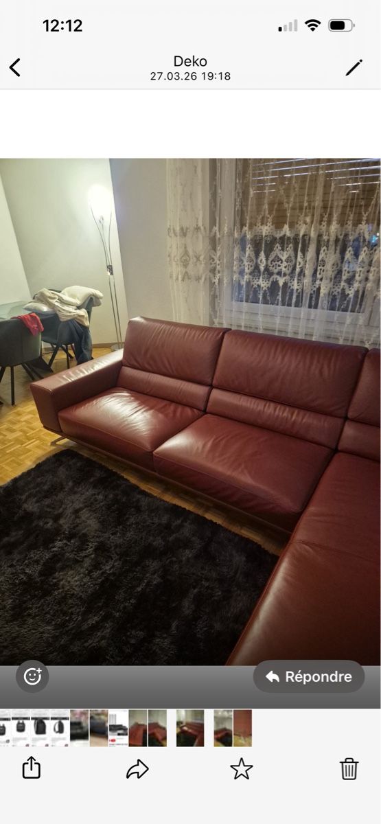 Roche Bobois Sofas: Canape Rochebobois cuir – Gebraucht aus Fribourg von Senator77 1