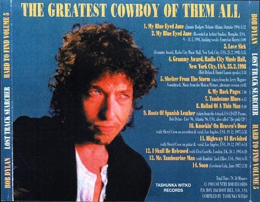 CD: Bob Dylan - Hard To Find Vol. 5 – Usato da Basel venduto da afetz 1