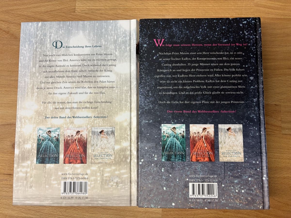 Libri: Selection 1-4 von Kiera Cass – Usato da Montlingen venduto da ann_w6t2 3