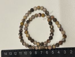 Edelstein Strang für eine Kette von Jaspis